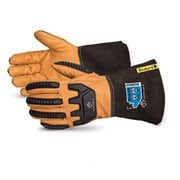 375KGTVBM [Superior Glove ゴート・グレイン(ヤギ表革) 耐衝撃ラバープロテクション 強力保護 グローブ]
