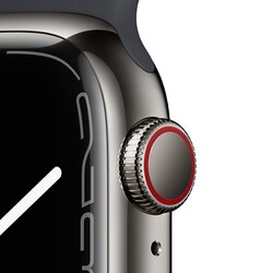 ヨドバシ.com - アップル Apple Apple Watch Series 7（GPS + Cellularモデル）- 41mmグラファイトステンレススチールケースとミッドナイトスポーツバンド  - レギュラー [MNC23J/A] 通販【全品無料配達】