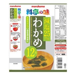 ヨドバシ.com - マルコメ 生みそ汁 料亭の味 減塩わかめ 12食 通販 