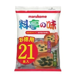 生みそ汁 料亭の味 お徳用 21食