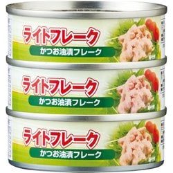 ライトフレーク（かつお油漬けフレーク） 70g×3缶