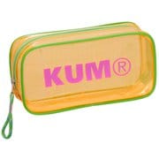 KUM（クム） クリアペンポーチ オレンジ KM175D