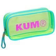 KUM(クム) クリアペンポーチ イエローグリーン KM175MA