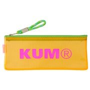 KUM（クム） クリアペンケース オレンジ KM178D