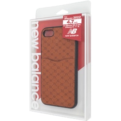 md-75095-2 [iPhone SE（第3世代） 用 New Blance カード収納付き ブラウン]