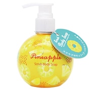限定 ジューシーフルーツ スクラブボディソープ パイナップルの香り 230ml [ボディケア]