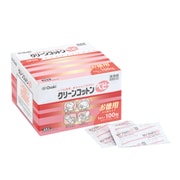 クリーンコットンベビー 1枚入（100包） [清浄綿]