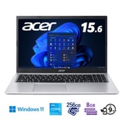 ノートパソコン/Aspire 3/15.6型/Core i3/メモリ 8GB/SSD 256GB/Windows 11 Home/ピュアシルバー A315-58-WF38U/S