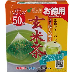 お徳用 こうばしい香り 玄米茶 三角ティーバッグ 50P