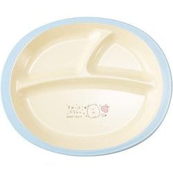 すみっコぐらし ランチプレート ドット ブルー