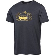 CAMISETA LOGNA M 1207524 9937 BLACK Mサイズ [アウトドア カットソー メンズ]