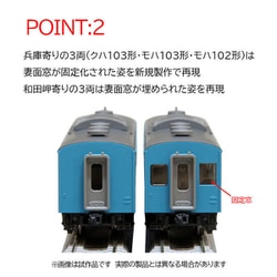 TOMIX 97951特別企画品103系和田岬線 TOMIX 103系通勤電車（和田岬線）セット（6両） 特別企画品