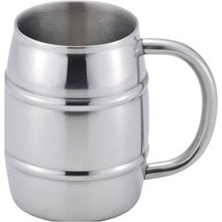 TJ-35 真空二重 樽缶ジョッキ 350ml用