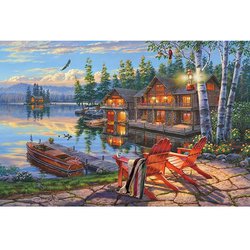 1000-873 Factastic Collection ダレル・ブッシュ くつろぎの夕べ [ジグソーパズル 1000ピース]
