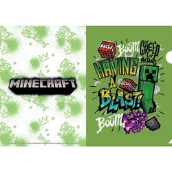 MINECRAFT （マインクラフト） A4クリアファイル CREEPER [キャラクターグッズ]