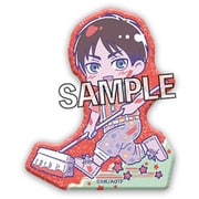 進撃の巨人 アクリルクリップ☆ めろんぽっぷ☆ エレン（柄シャツver.） [キャラクターグッズ]