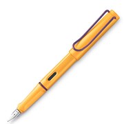 万年筆 サファリ 限定スペシャルエディション 細字 マンゴー / 紫クリップ L21MGV-F