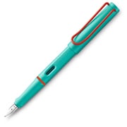 万年筆 サファリ 限定スペシャルエディション 細字 アクアマリン / 赤クリップ L21AQR-F