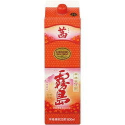 霧島 茜霧島 パック 25度 1800ml [焼酎]