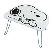 キャラクターグッズ SN4803 PEANUTS スヌーピー ダイカットミニテーブル フェイスP2