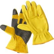 2503-001 [TAKI BE GLOVE 焚火グローブ イエロー L（23）サイズ]