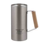 NQ-0007 [パール金属 缶ホルダー ジョッキ HOLD CUP  520ml ステンレス]