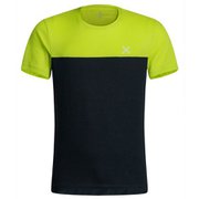 アウトドア 20 ティーシャツ OUTDOOR 20 T-SHIRT MTGN35X 9247 チャコールグレー/イエローグリーン Lサイズ [アウトドア カットソー メンズ]