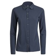 カメリア コンフォート フィット シャツ ウーマン CAMELIA CONFORT FIT SHIRT WOMAN MQLG46WC 81 ダークネイビー Lサイズ [アウトドア シャツ レディース]