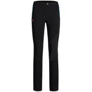 ロック -5センチ パンツ ウーマン ROCKY -5 CM PANTS WOMAN MPLF18W- 9051 ブラック/ブルーグリーン Sサイズ [アウトドア ロングパンツ レディース]