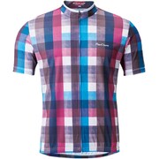 334-B-9-XL [シティライド プリント ジャージ マドラスチェック ユニセックス XL]