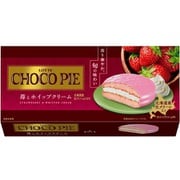 限定 ロッテ チョコパイ 苺とホイップクリーム 6個入り