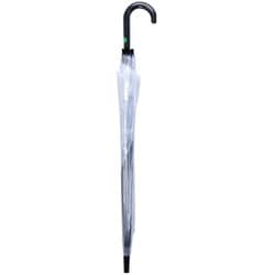 ビニール傘 POE 60cm ジャンプ式 手元:ブラック 2648