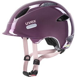 uvex oyo/プラム-ダストローズ/46-50 安全規格 CEマーク [～幼児・キッズ用自転車ヘルメット]