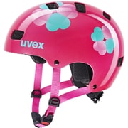 uvex kid 3/ピンクフラワー/55-58 安全規格 CEマーク [幼児～小学生・ジュニア用自転車ヘルメット]