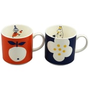 MOOMIN (ムーミン) マグカップ 350ml ペア リトルミイ&スノークのおじょうさん MM032/4-13