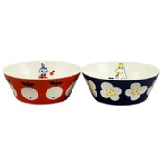 MM032/4-79 [MOOMIN （ムーミン） ボウル 340ml ペア リトルミイ＆スノークのおじょうさん]