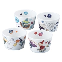 MOOMIN （ムーミン） ハーバリウム プチボウル 8.5cm 4個セット MM2100-461