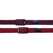 AABT21 RDNV [リバーシブルメッシュベルト 100cm 幅3.5cm レッド×ネイビー]