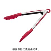 KB-KE0118 ナイロン万能トング 9吋 ストッパー付 赤 70566002
