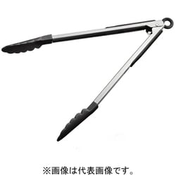 KB-KE0119 ナイロン万能トング 12吋 ストッパー付 黒 70566003