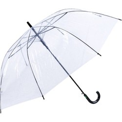 ビニール傘 POE 70cm ジャンプ式 グラスファイバー骨（親骨） 手元:ブラック 3301