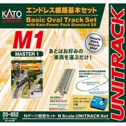 20-852 Nゲージ入門セット エンドレス線路基本セットマスター1 [鉄道模型]