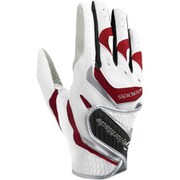 TM22SS N92981 2MSGL-TD303 WH/RD 26 [ゴルフグローブ メンズ インタークロス5.0RHグローブ 右手用 26cm ホワイト/レッド]