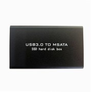 USB 3.0 mSATA SSD用ケース mSATA-CASE-BK