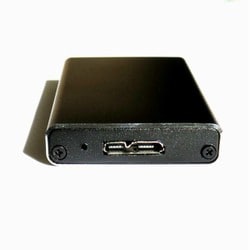 ヨドバシ.com - タイムリー USB 3.0 mSATA SSD用ケース mSATA-CASE-BK