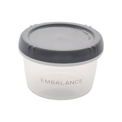 エンバランス ラウンドコンテナ S 250ml グレー T12186