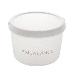 エンバランス ラウンドコンテナ L 750ml ホワイト T12191