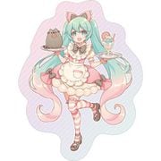 初音ミクシリーズ×Pusheen コラボレーション ダイカットクッション [キャラクターグッズ]