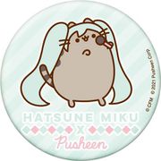 初音ミクシリーズ×Pusheen コラボレーション 缶バッジセット [キャラクターグッズ]