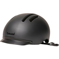 自転車ヘルメット Lサイズ（59～62cm） 32107 thousand チャプター RACER BLACK/L